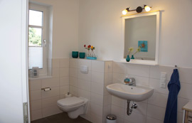 Ferienwohnung Badezimmer (EG)